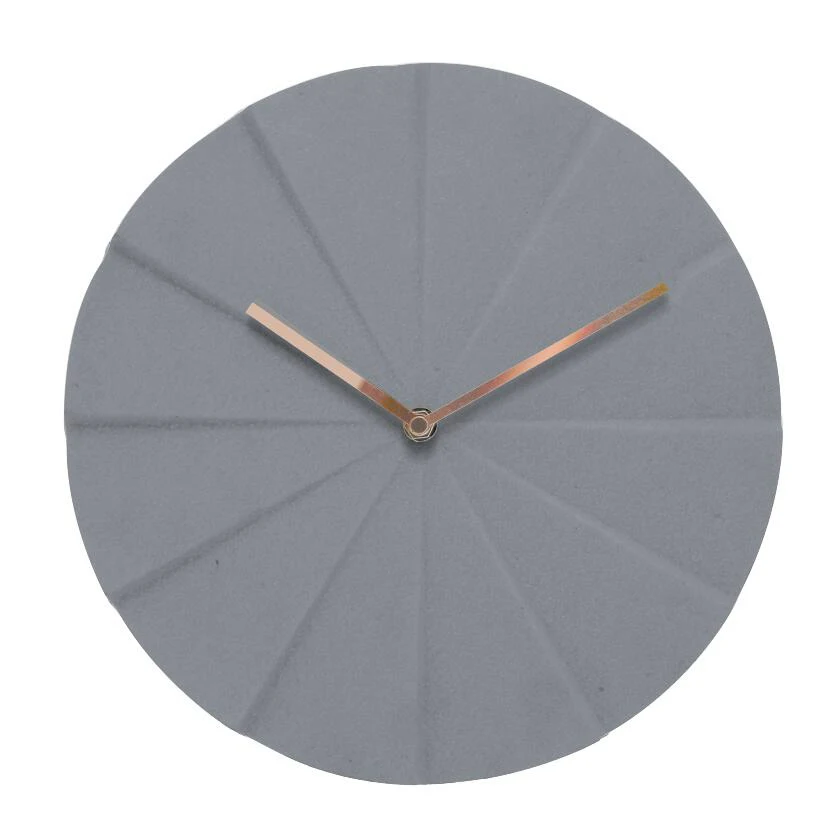 12 inch Home decoration quartz mute simple gift black resin wall clock wholesale modern minimalist art clock custom