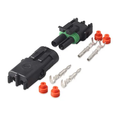 2 way female wire harness plug waterproof auto connector housing 12015792 12010973  DJ3021Y-2.5-11/21