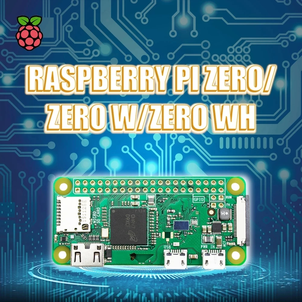 Raspberry Pi ZERO/ ZERO W/ZERO WH WIFI плата с 1 ГГц CPU 512 МБ RAM Raspberry Pi ZERO Версия 1,3 RPI59