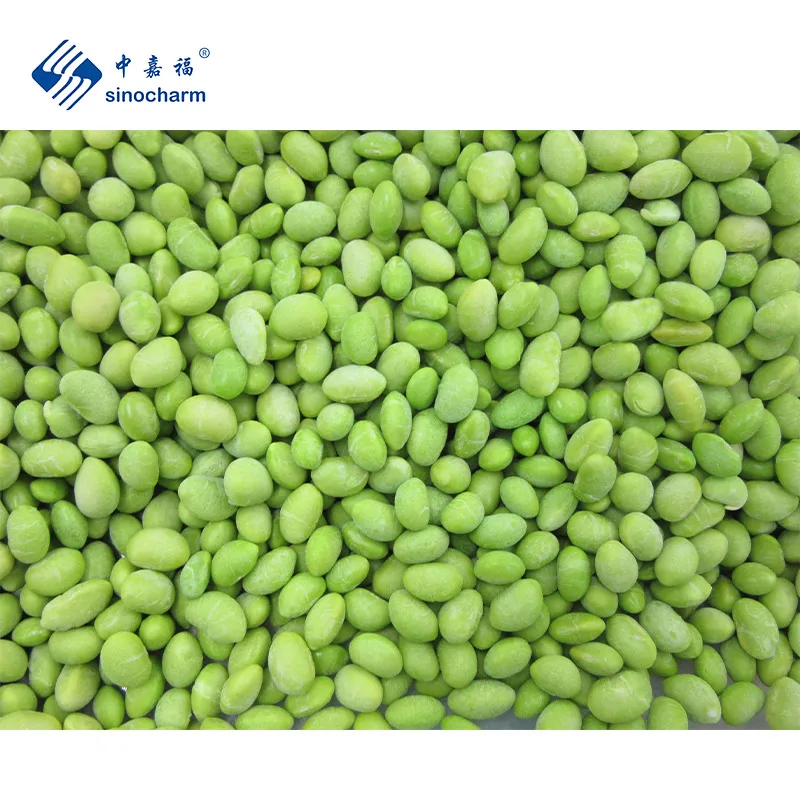 Sinocharm BRC новый Corp IQF Edamame оптовая цена фабричные оптом 10 кг замороженных бобов эдамаме