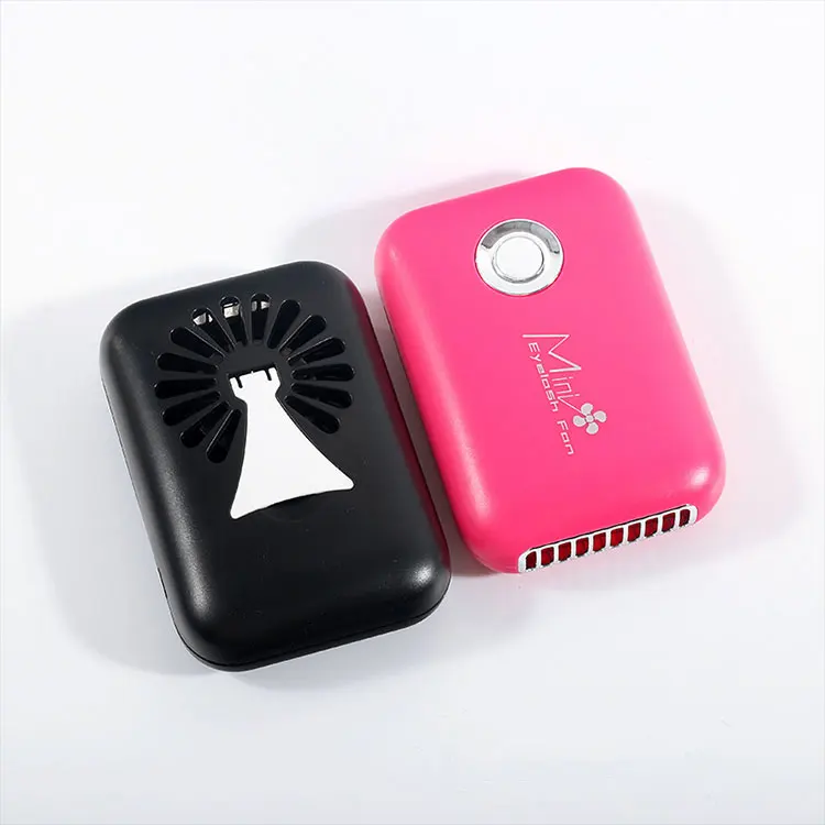 Hand Held Mini Lash Fans Dryer Portable Bladeless Usb Electric Rechargeable 3 speed Eyelash Extension Air Blower Cooling Fans