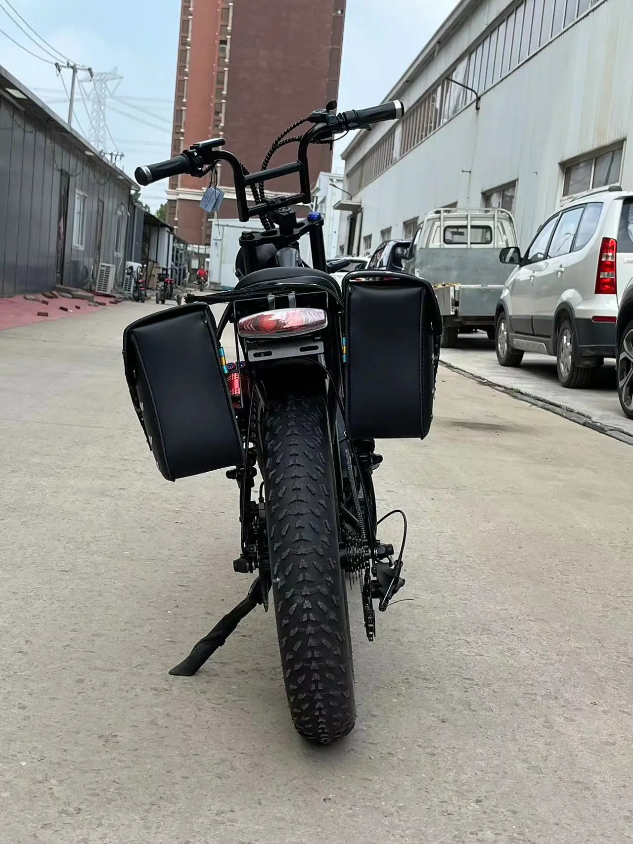 Hot Sales New Fat Tire 20' 7 Speed E bike 350W 500W Retro Enduro E-Bike Electric Bike Adult Steal TH Bomber Mountain Snow Bike