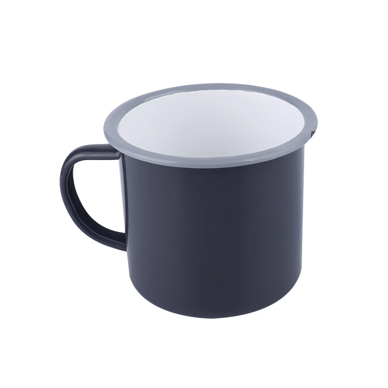 Japanese Style Enamel Tableware Set 3pcs Dinnerware Set With Bowl/Cup/Plate For Home Use