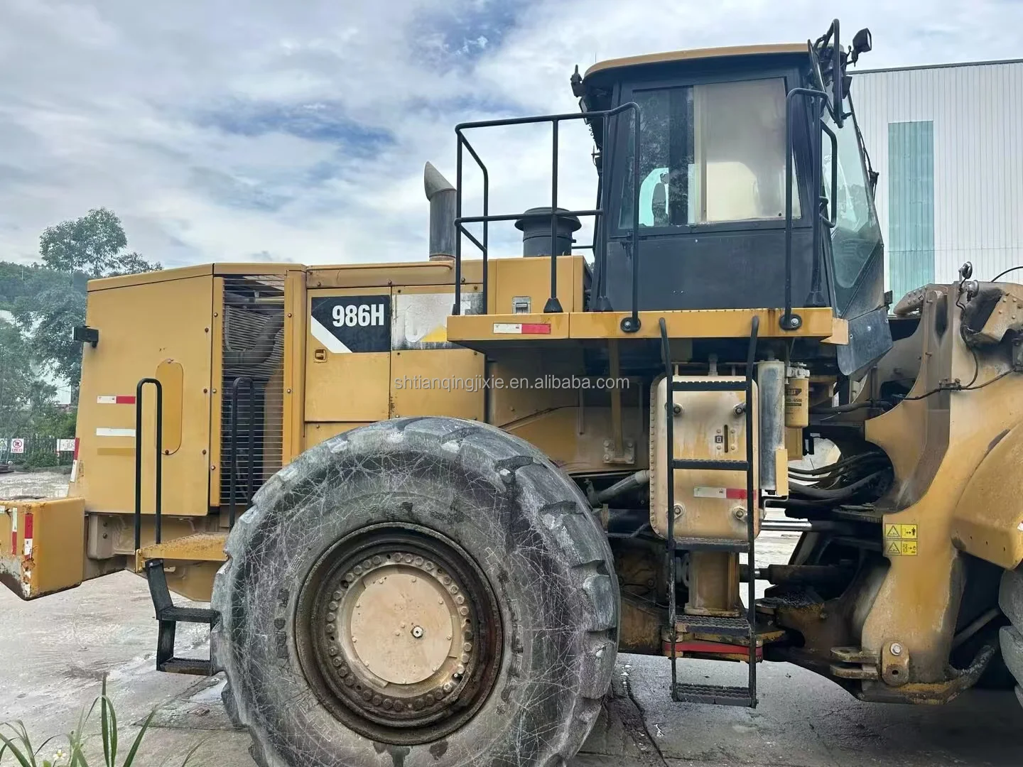 used engineering & construction machine factory cheap price caterpillar 986h wheel loader cat 986 hydraulic front payloader sale