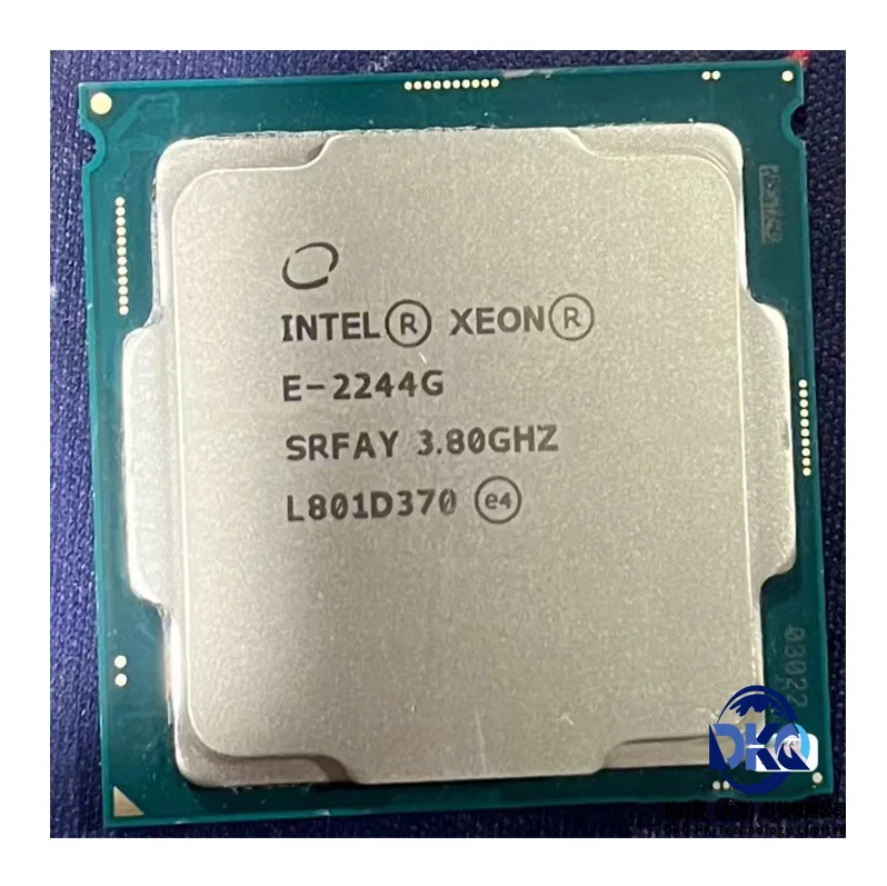 Intel Xeon E-2244G LGA-1151 Server CPU Processor 3.80 - 4.80 GHz 4-Core 8MB 71W