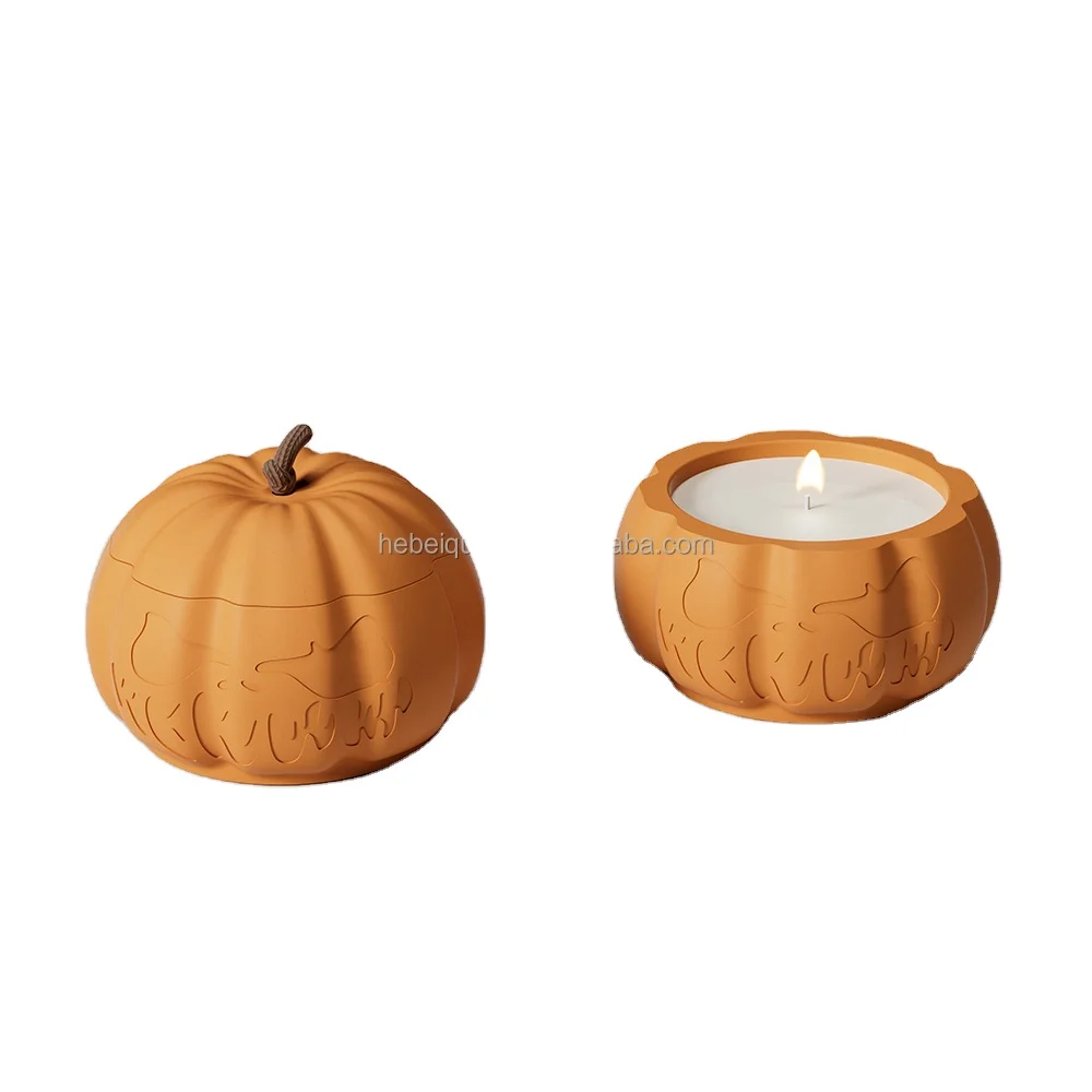 Jue 1 High Quality Wholesale Luxury Concrete Candle Holders Unique Candle Jars Cement Candle Jars Home Decor