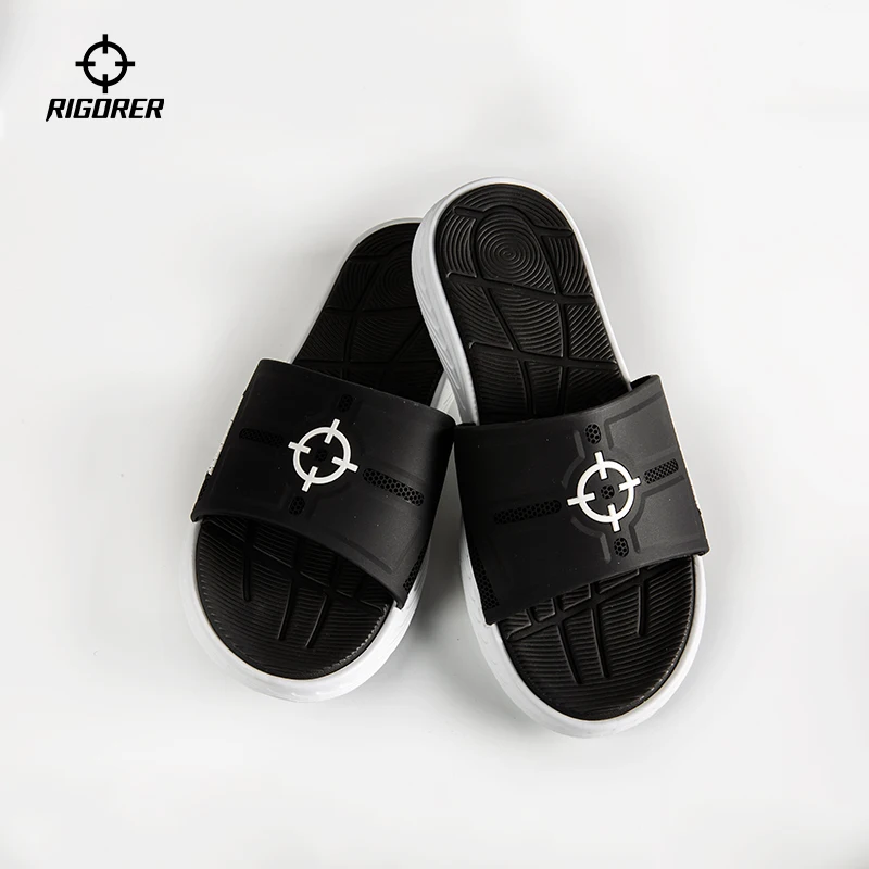 Rigorer Brand Custom Slippers High Tech Non Slip Elastic For Men Light Weight