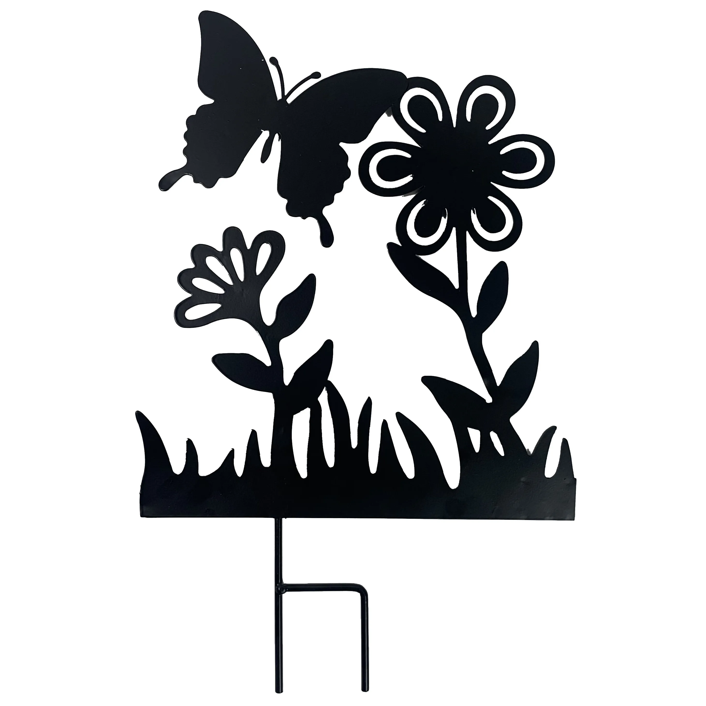 Garden Landscape Metal Border Fence Section Edging Patio Flower Bed Animal Barrier Outdoor Fences