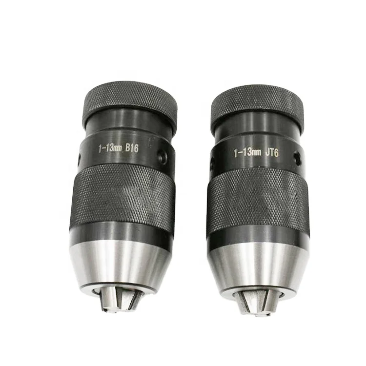 High precision 3 Jaws 2-13MM  1-16MM B16 B18 Drill Chuck Self Tightening Keyless Drill Chuck