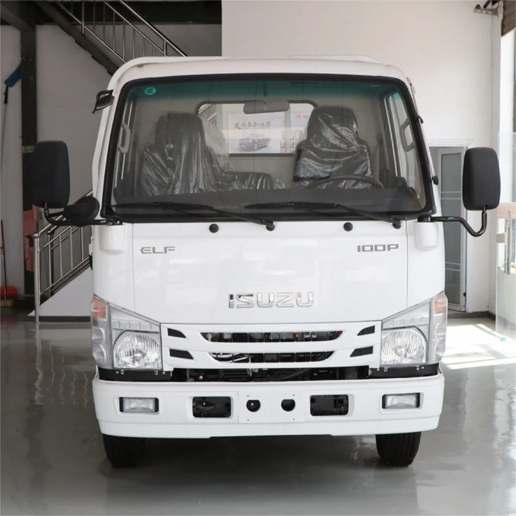 Good Condition Used 0 km Qingling ISUZU New Truck Five Seats 4*2 100p Light Truck