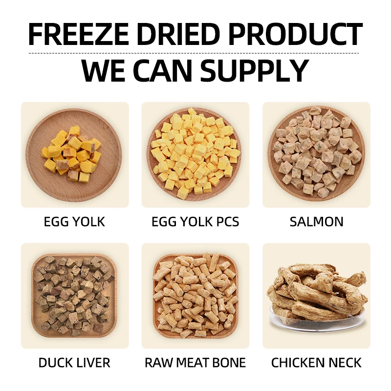 Freeze Dried Duck Meat Pellets Pet Cat Freeze-dried Snacks Refined Screening of and