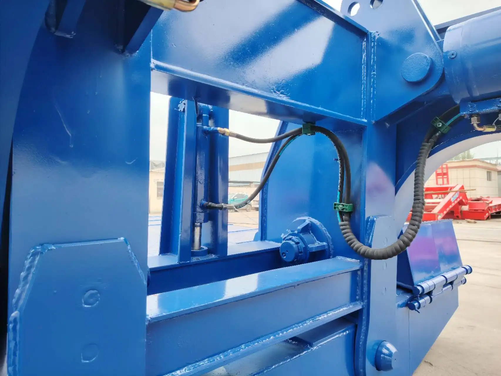 Низкорамный прицеп для грузовика Lowboys низкая кровать 35 тонн съемный Lowboy