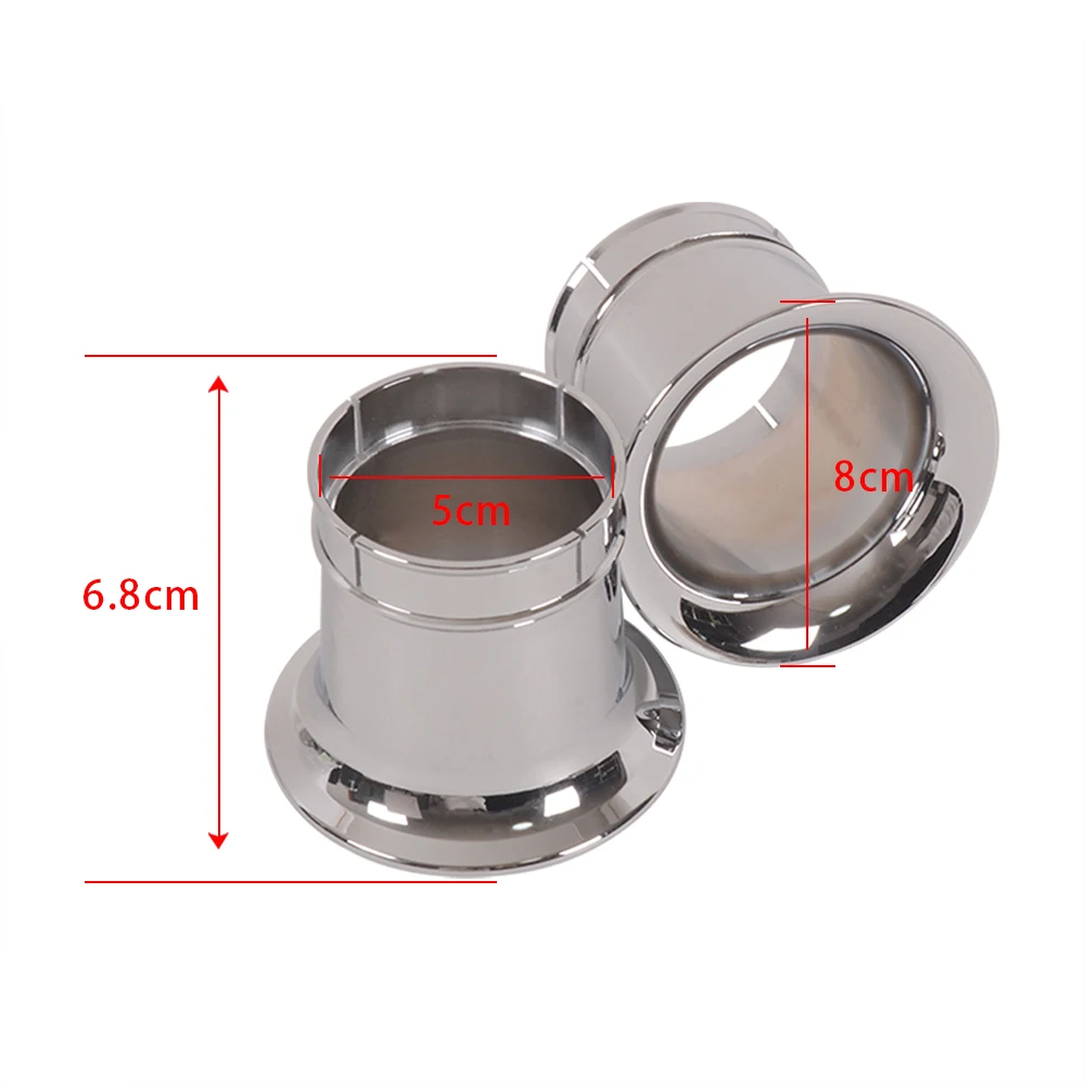 R45 R65 R80 R90 R100 Motorcycle Stainless steel  Carburetor Air Inlet Filter Funnel Cover