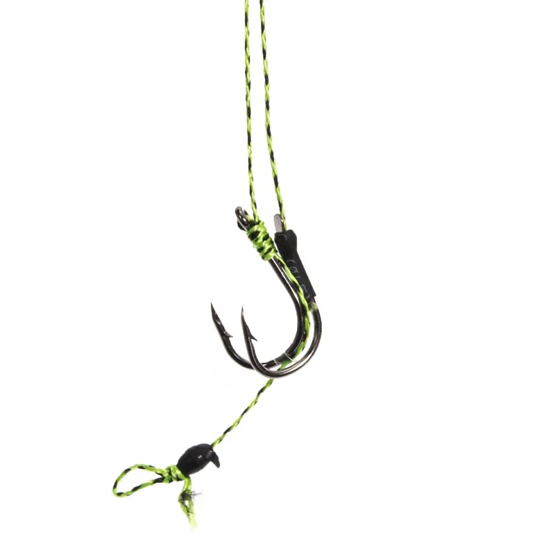 New Design European Style Carp Fishing Long Line Carp Nesting Device Fishing Group Green Fishing Bait Feeder