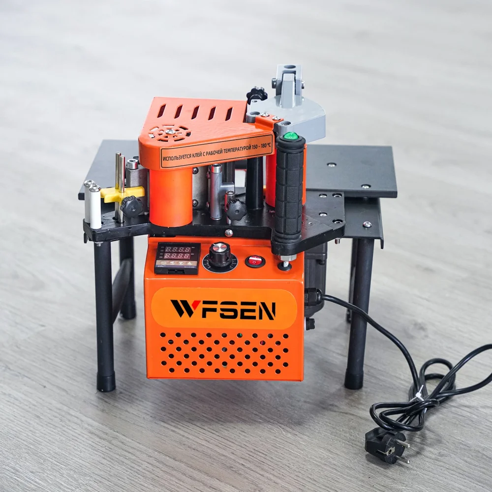 WFSEN edge banding bander machine trade trimming automatic pvc hand mini portable edge banding machine