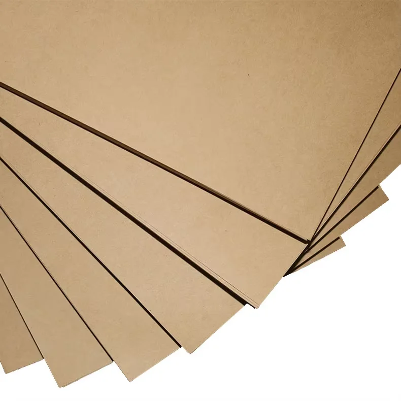 Factory wholesale 100% pure wood pulp A4 size kraft paper high quality DIY handmade kraft paper