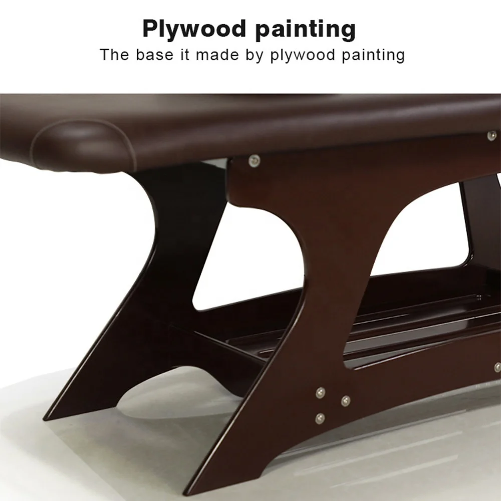 Cheap Price Luxury Modern Spa Beauty Salon Furniture Cosmetic Facial Treatment Physiotherapy Table Solid Wood Thai Massage Bed
