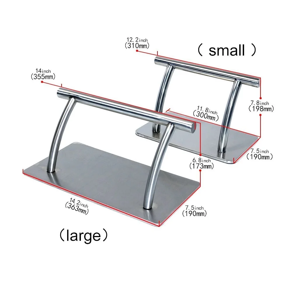 Wholesale High Quality Stainless Steel Footrest Salon Barber Chair Specific Use