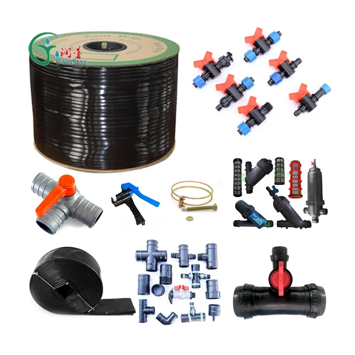 Fast Customized Drip Tape Drip Line For Agricultural Garden Irrigation 1 Hectare Drip Irrigation System