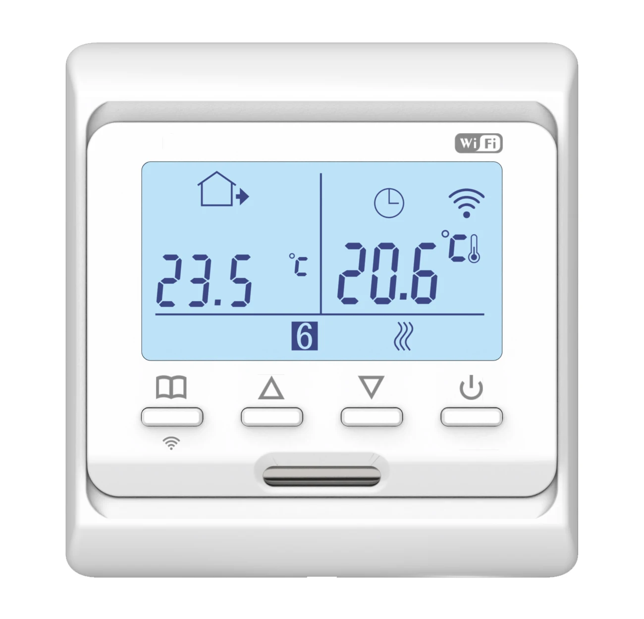 TUYA Smart Wi-Fi термостат для квартиры подогрев пола RTS цифровой ЖК-экран Электрический нагревательный