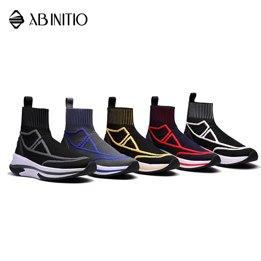 
ABINITIO New Designer Outdoor Summer High Neck Sport Casual Shoes For Men 