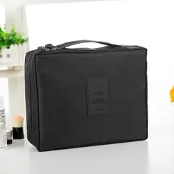Multifunctional portable waterproof cosmetic bag travel storage bag Nylon cosmetic bag