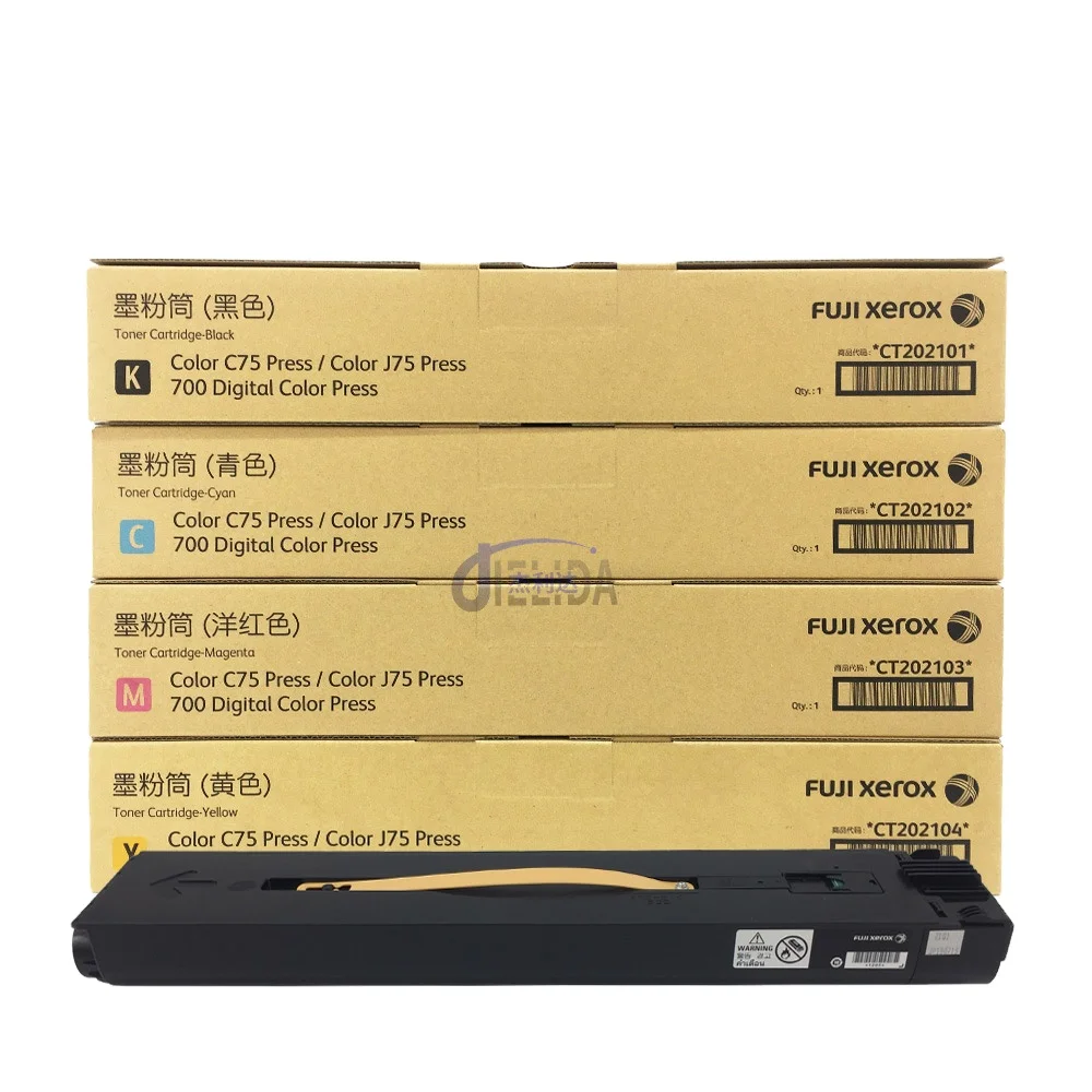 Оригинальный тонер C700 для Xerox C75 C700i J75 картридж с тонером Fujixerox 006R01379 006R01380 006R01381 CT202101