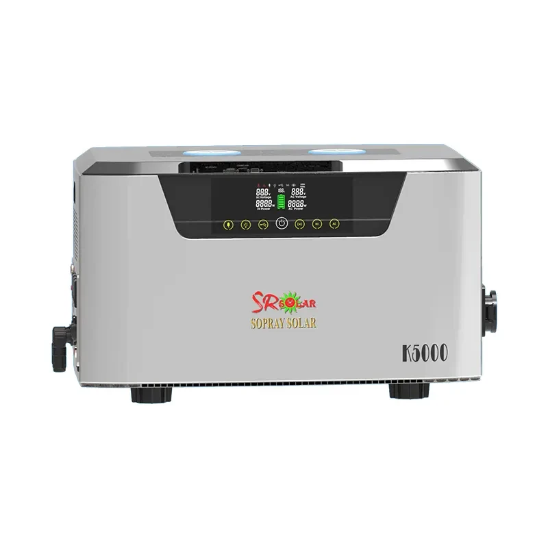 48v Customized Gas  Price Portable Power Station Solar Generator 5000w All In One