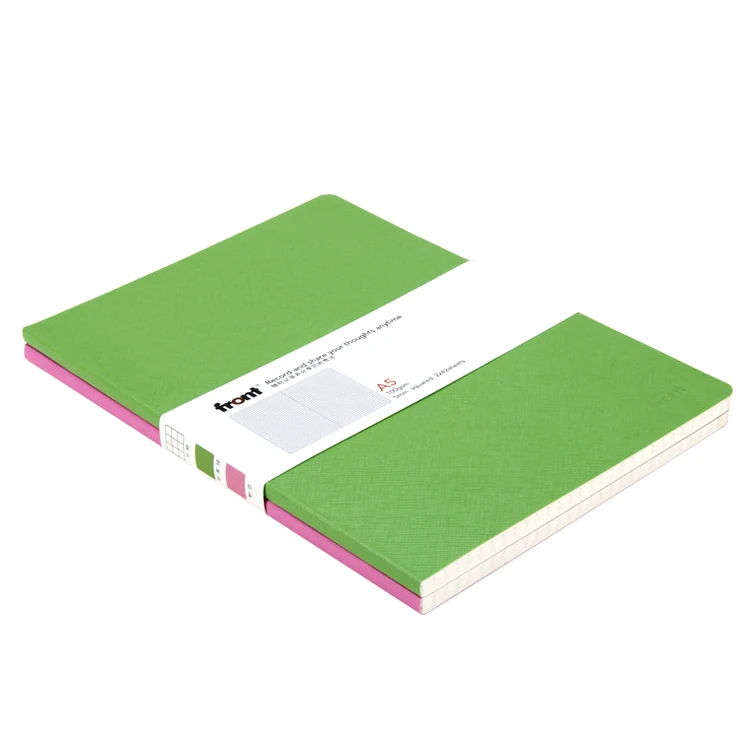 
Hot selling custom journal book printing A5 PU softcover ruled dot grid blank office stationery students notebooks 
