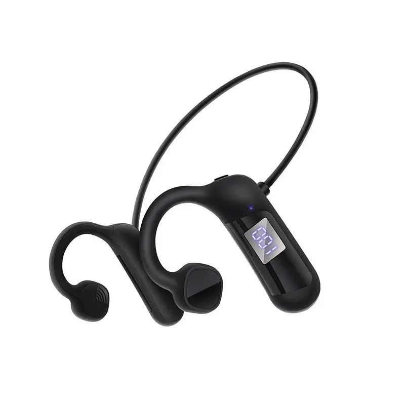 Open-ear Design Waterproof Sports Headphones Built-in Mic Bone Conduction Headphones