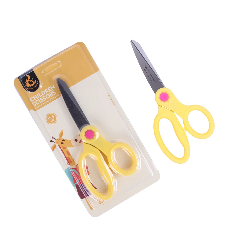 Newest 6 Inch Stainless Steel Paper Cutting Craft Scissors Office Scissors Stationery Kids Scissors
