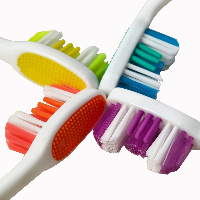 Wholesale Custom Cheap Nylon Hard Bristle Whitening Plastic Manual Toothbrush Manufacturer With Logo