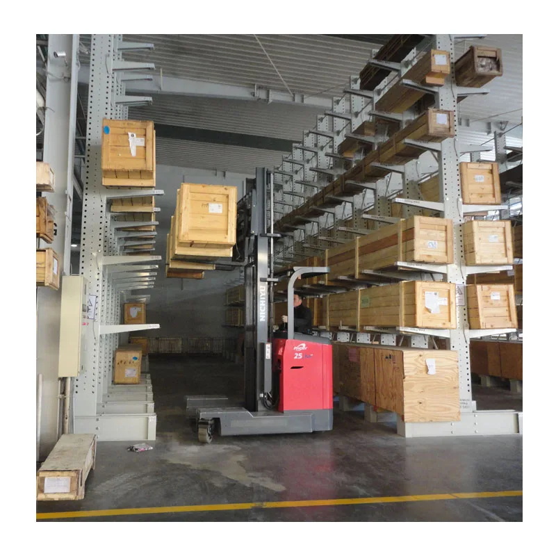 Adjustable Arm Shelves Heavy Duty Steel Metal Stacking Warehouse Storage Cantilever Rack
