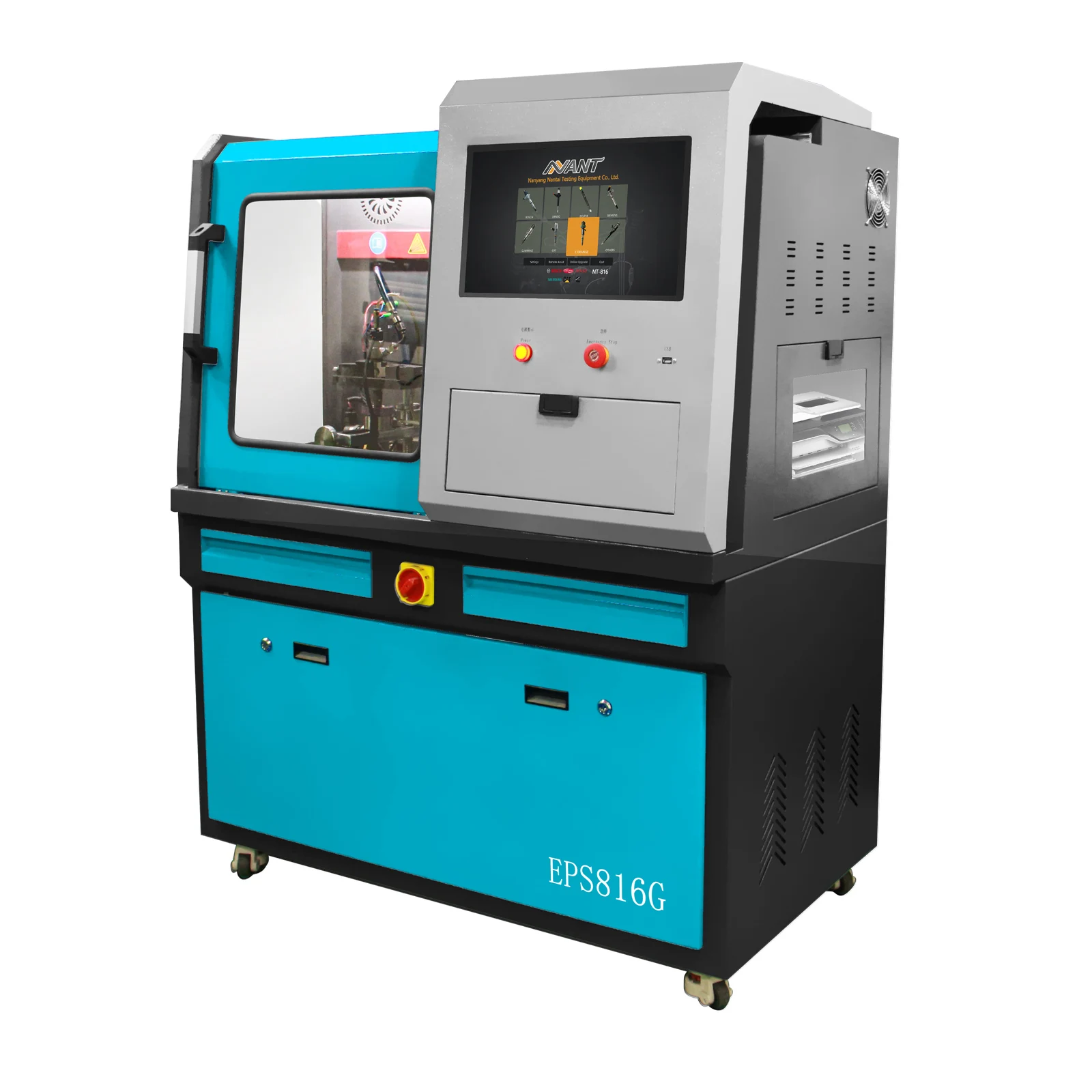 Upgrade NEW CRI EPS-816G common rail injector test bench with testing for common rail injector and piezo injector