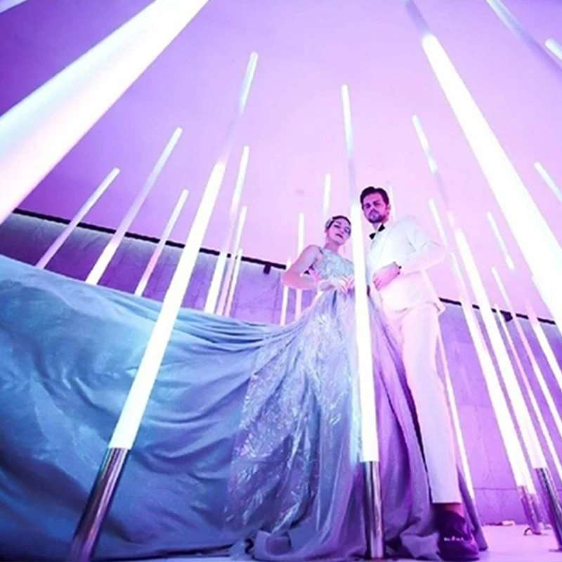 Landscape Decoration Bollard Light Waterproof IP65 LED Outdoor Smart RGB Low Voltage Landscape Lighting