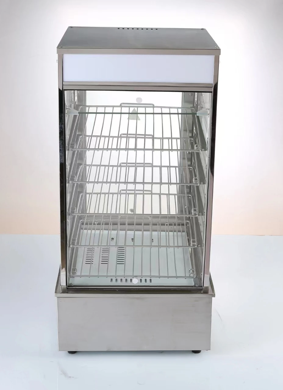 Commercial convenience store steamed bun machine insulation display cabinet food insulation, CE certified