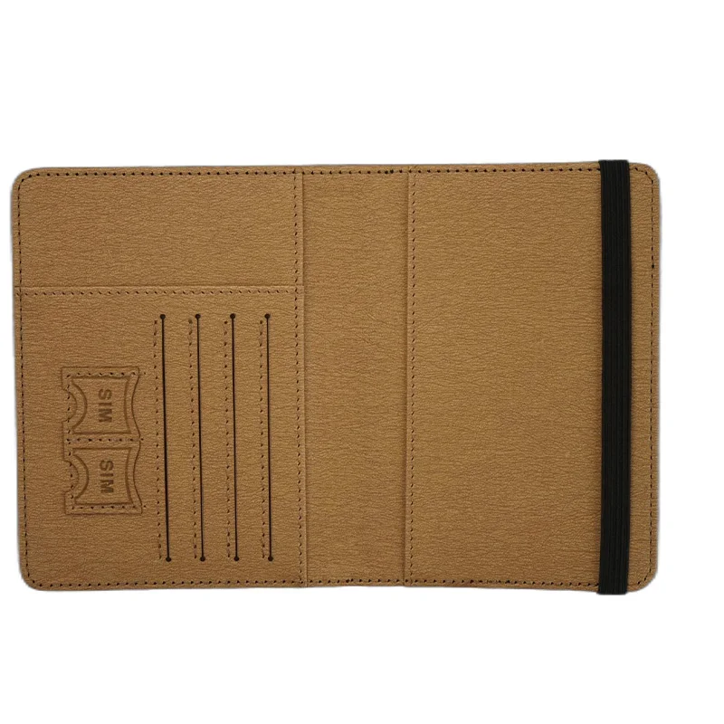 RFID passport cover passport bags family travel wallet with pockets certificate bags case booklet passport holder leather