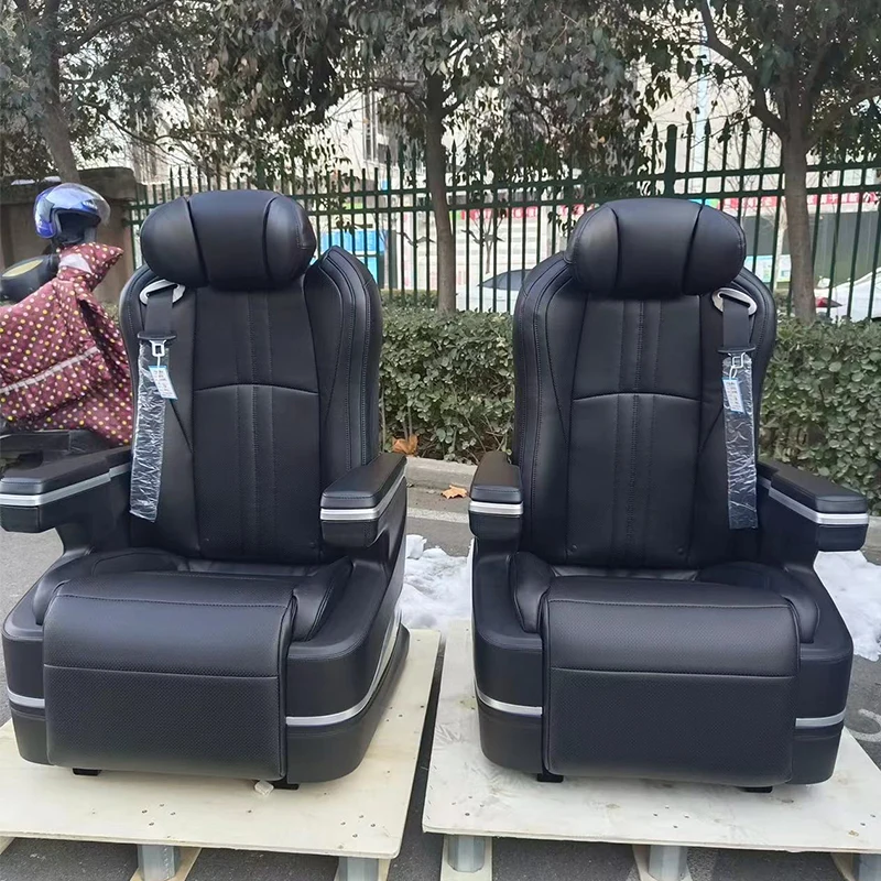 Electric Luxury Vip Car Seat for Vehicles Van Mpv Limousine Rv Motorhome Camper Van Coach Luxury Interior Tuning