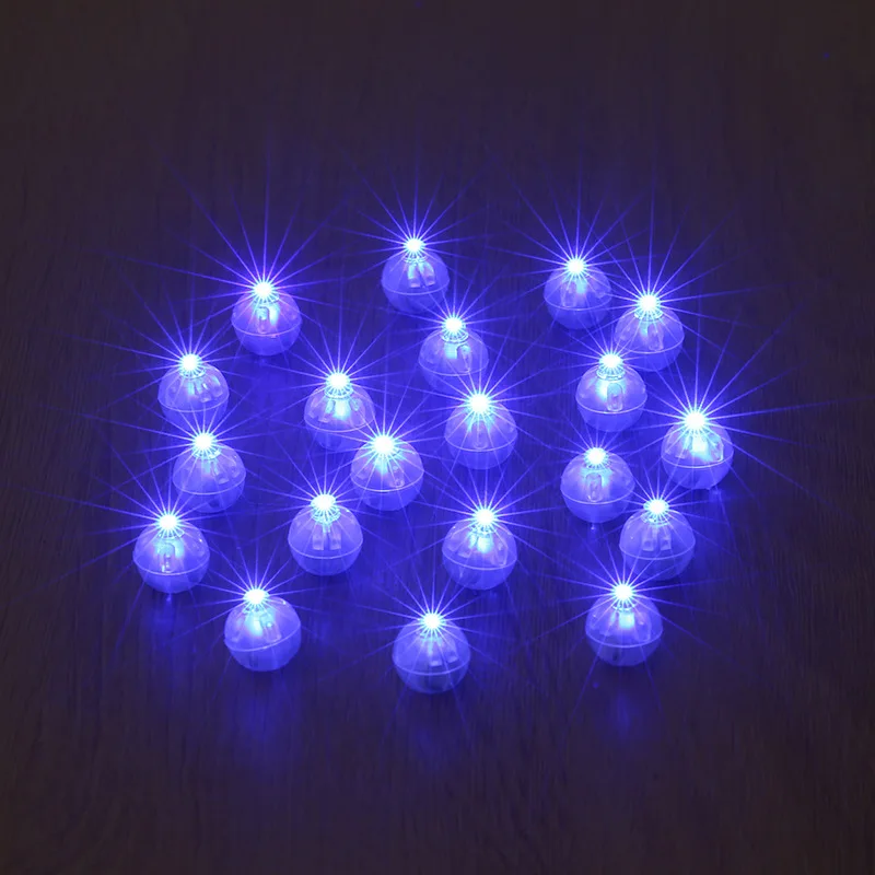 Home Decor Round Ball Led Balloon Lights Mini Flash Lamps for Lantern Christmas Wedding Party Decoration