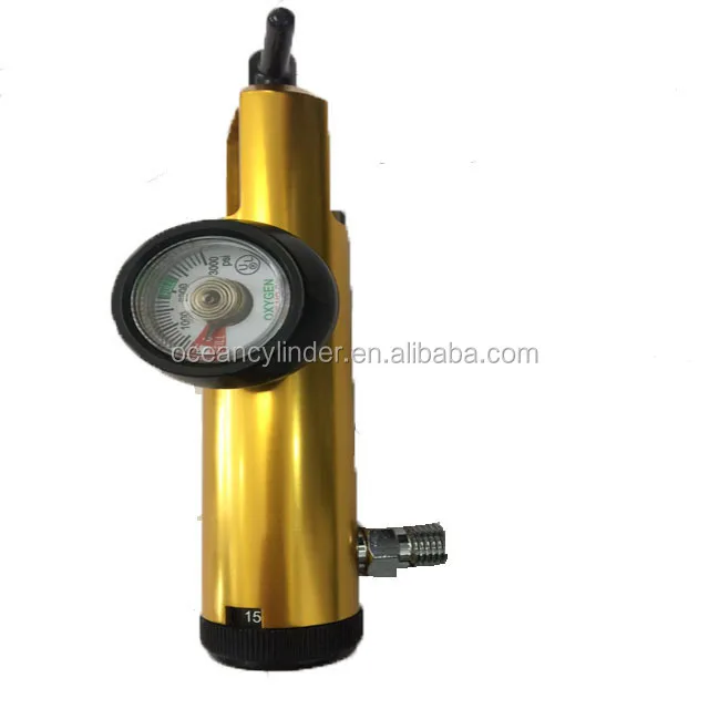 HG-IG CGA870/CGA540/QF-2 Click Regulator ,Medical Oxygen  Pressure Regulator