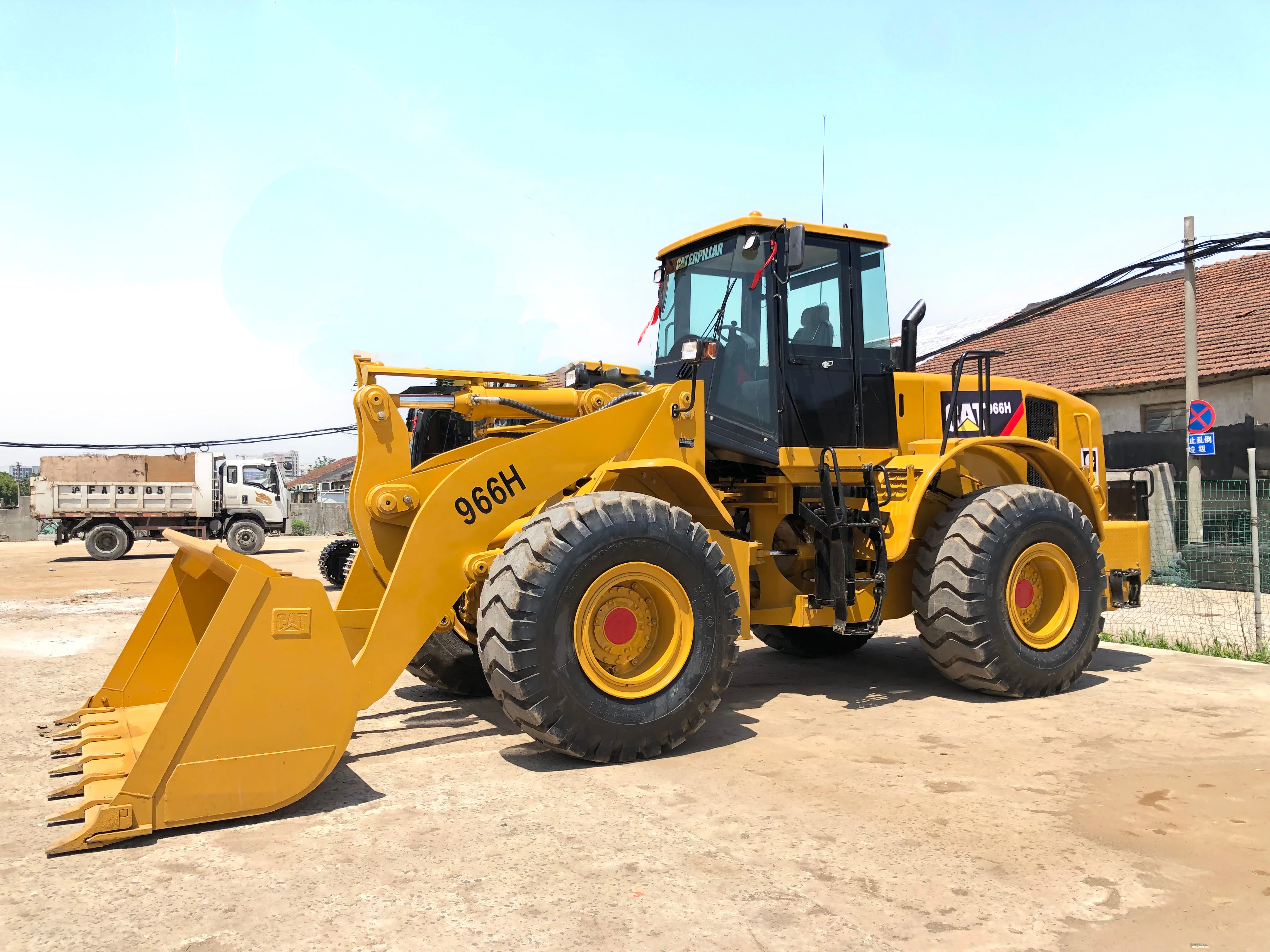 Multi CAT Caterpillar 966H подержанный колесный погрузчик для продажи