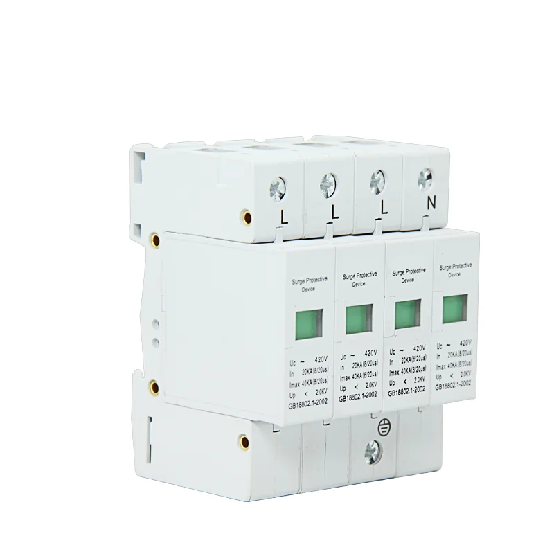 SPD AC/DC SPD 1p/2p/3p/4p Surge Protective Device