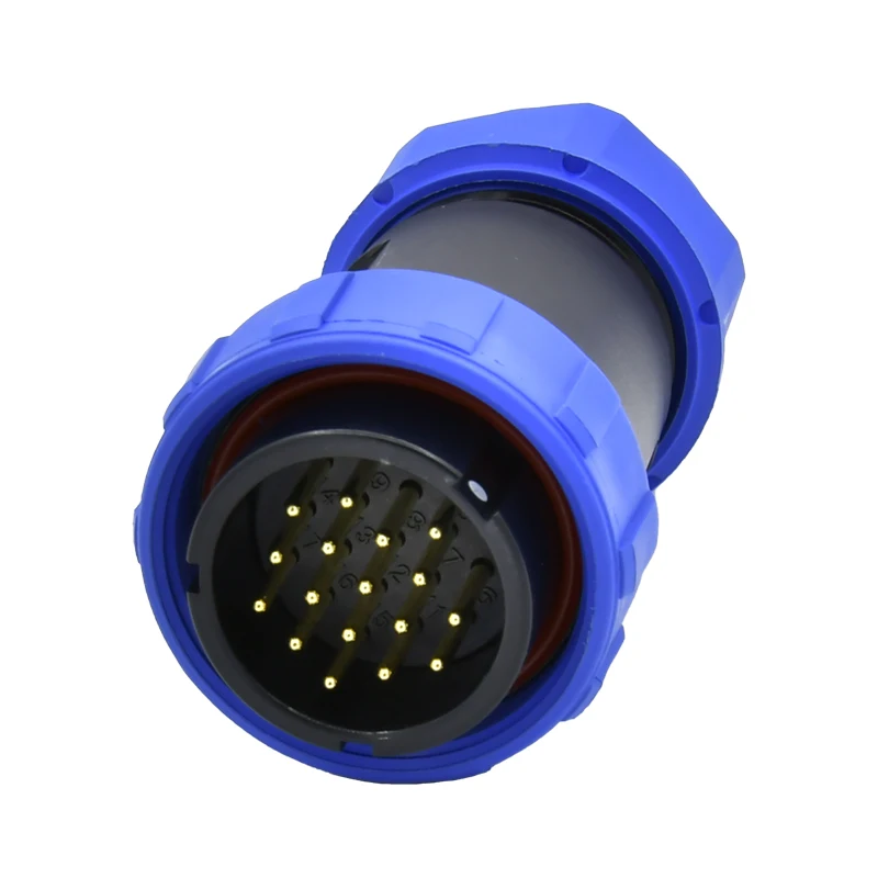 SP Series Connector SP29 1 2 3 4  6 7 9 10 10B 16 17 20 24 26 Pins IP67 IP68 Waterproof Cable circular connector