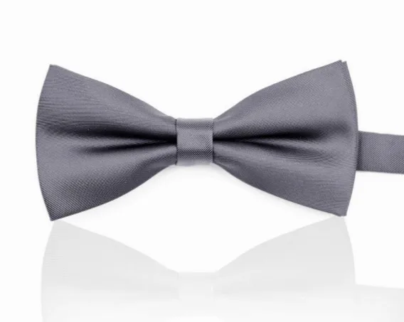 Gentleman Classic Satin Bowtie Necktie For Wedding Party Adjustable Bowtie