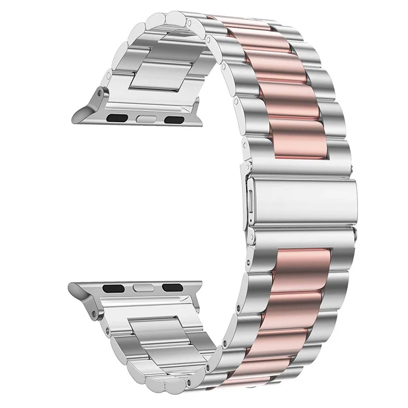 Luxury Stainless Steel Replacement Watch Band 22mm 20mm  For Apple Watch Metal Strap