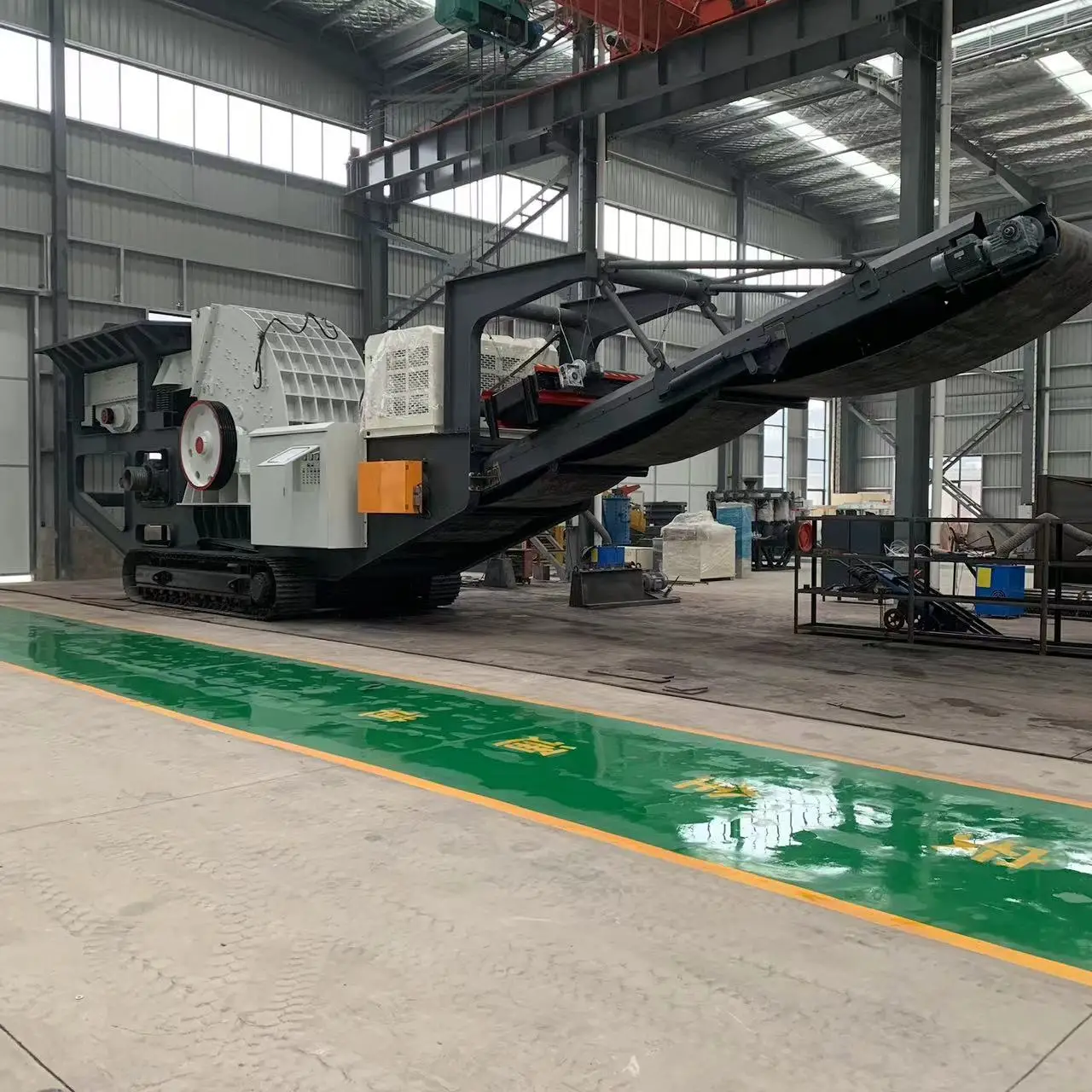 Crawler Mobile Jaw Crusher Portable Stone Jaw Crusher Machine Station Mobile Crushing Plant for Sale
