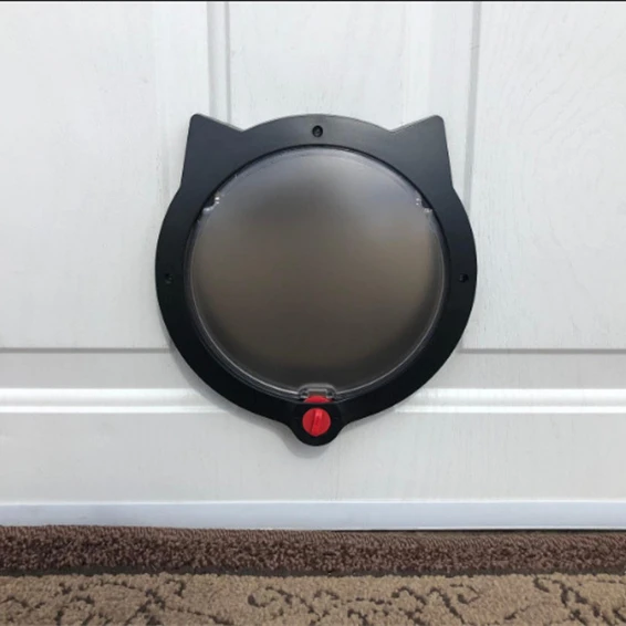 Entry And Exit Cat Door Dog Door Hole Controllable Pet Door