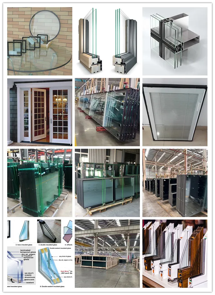 window glass igu low-e double glazing glass panels double glazed tempered insulated igu glass