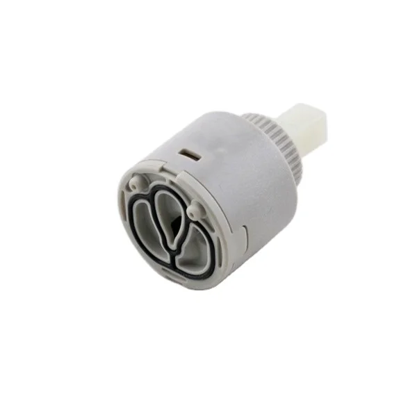 JD Factory Wholesale 40mm 3-Way Brass Handle Diverter Faucet Ceramic Disc Cartridge