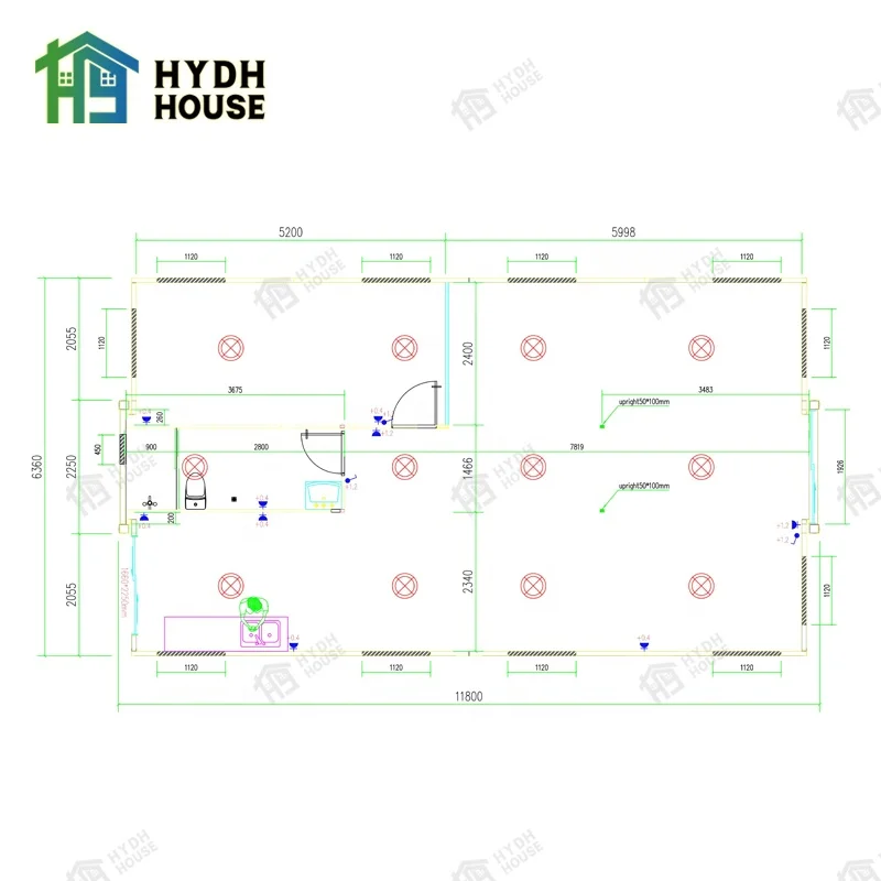 Wholesale 20ft 40ft Standard Expandable Container Storage House Good Quality Steel Sandwich Panel Home Office Hotel Villa
